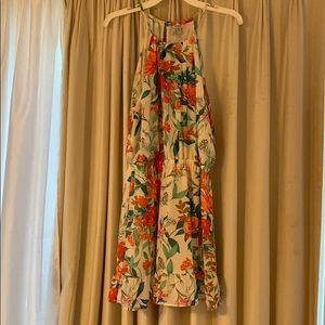 Floral print dress